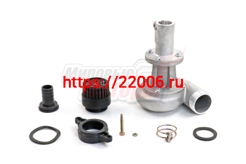 Насадка "Помпа" мотокосы для чистой воды (9 шлицев, D-26мм, алюм.корпус)