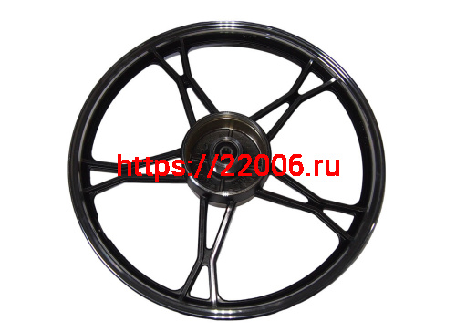 Обод 17" задний литой, барабан. тормоз 1,4-17 Альфа, FLASH (стандарт черный) (НАБОР) Обод 17" задний литой, барабан. тормоз 1,4-17 Альфа, FLASH (стандарт черный) (НАБОР)