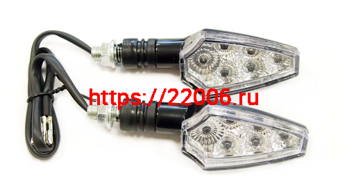 Боковой фонарь (LED) (компл. - 1 пар) WKT-TL-24 черный Боковой фонарь (LED) (компл. - 1 пар) WKT-TL-24 черный