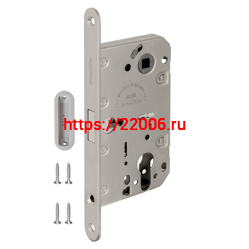 Замок Armadillo (Армадилло) межкомнатный магнитный под цилиндр с ответной планкой GRAVITY G02.196.50.85 SN мат никель Замок Armadillo (Армадилло) межкомнатный магнитный под цилиндр с ответной планкой GRAVITY G02.196.50.85 SN мат никель