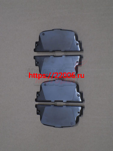 Колодки тормозные задние диск. комплект VISION (1061001404)