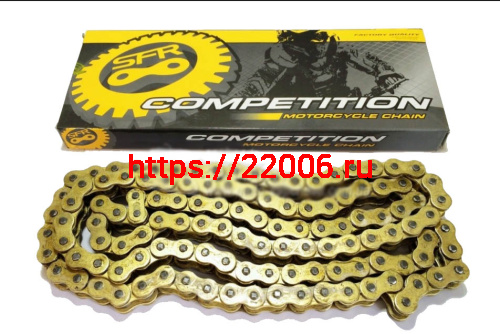 Цепь (420) SFR - 98 зв. приводная, Zodiak, цветная коробочка (НАБОР) Цепь (420) SFR - 98 зв. приводная, Zodiak, цветная коробочка (НАБОР)