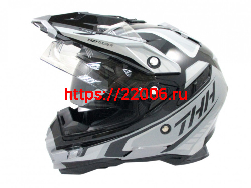 Мотошлем THH TX-27 №3 black/grey (XL)