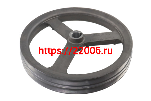 Шкив ведомый Нева МБ-2 большой (редуктора) 2-х ручейковый (005.47.0761-11) УСИЛЕННЫЙ