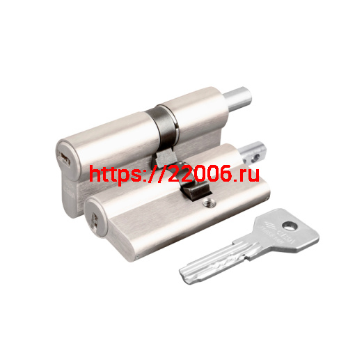 Цилиндровый механизм Cisa (Чиза) под вертушку ASIX OE302-13.12 (70 мм/30+10+30), НИКЕЛЬ