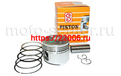 Поршень в сборе SEE 139QMB 4т 50cc d-39 +0.50 Поршень в сборе SEE 139QMB 4т 50cc d-39 +0.50