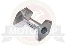 Патрубок карбюратора 1Р39 алл  (90 гр) YD-4 d18мм