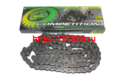 Цепь (428) SFR -112 зв. приводная, NORDWING (T56D010500F00100) (НАБОР)