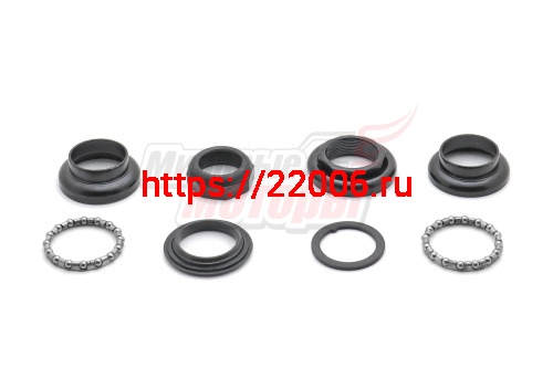 Детали рулевой колонки резьбовая 1" (22,2/30/27 мм, общ.h=33,5 мм стальн.) VP-H692W(компл)