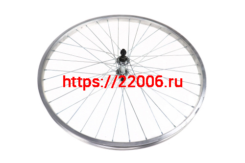 Обод 26" передний (АЛЮМ) в сборе с втулк. быстросъемный на эксцентрике