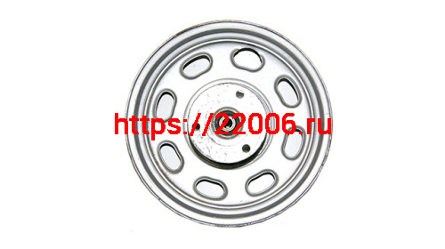 Диск колеса передний 2.15-10 125сс дисковый тормоз, штампованный