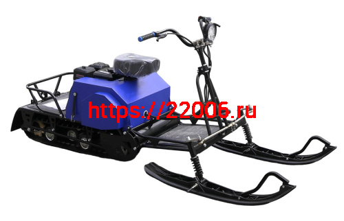 Мотобуксировщик компактный ЛИДЕР-СИГМА-2, 8+ л.с., с лыжным модулем, ВАРИАТОР TAV2-40