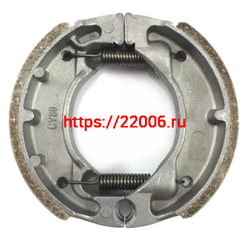 Колодки Yamaha Jog 50 задние барабанный тормоз FRS