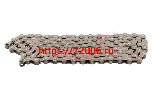 Цепь вело 116 зв. 1/2"x3/32" (7-8 скоростей) "Веломастер" завод "MAYA" (совмест. с цепями КМС Z51) Цепь вело 116 зв. 1/2"x3/32" (7-8 скоростей) "Веломастер" завод "MAYA" (совмест. с цепями КМС Z51)