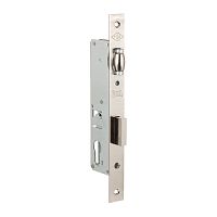 Корпус Kale kilit (Кале килит) узкопрофильного замка с роликовой защёлкой 155 (30 mm) w/b (никель)