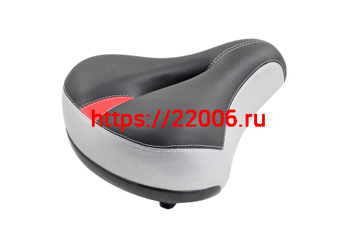 Седло вело на пружинах 3-х цветное (270x230 мм) с вентиляцией фото 3 Седло вело на пружинах 3-х цветное (270x230 мм) с вентиляцией фото 3