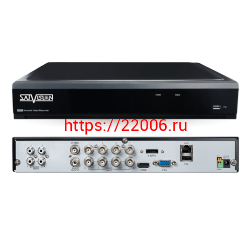 SVR-8715P SP видеорегистратор гибридный SVR-8715P SP видеорегистратор гибридный
