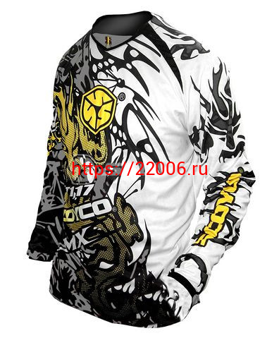 Футболка для мотокросса (Джерси) T117 черная (L) Scoyco Футболка для мотокросса (Джерси) T117 черная (L) Scoyco