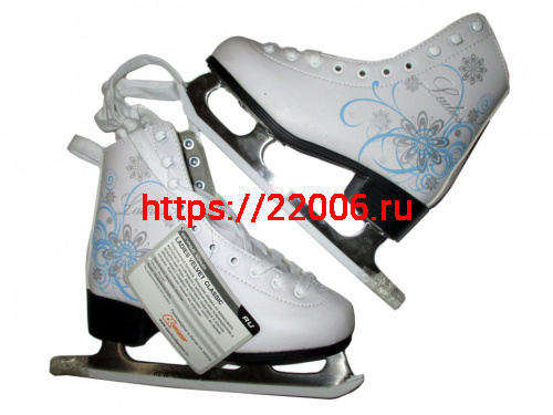 Коньки женские фигурные LADIES velvet classic 43 размер 4942 Коньки женские фигурные LADIES velvet classic 43 размер 4942