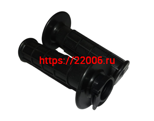 Ручка руля правая (газа) XTRAIL  в сборе (с резинкой) + ручка левая (резиновая) (F1-7, F1-6, F1-1) фото 2