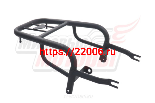 Багажник Alpha (верхушка без подножек) (чёрный) фото 2