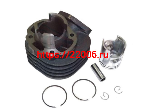 Цилиндро-поршневая группа Honda ZX AF-34/35 d-44мм 65cc ТММР Цилиндро-поршневая группа Honda ZX AF-34/35 d-44мм 65cc ТММР