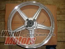 Обод 18" литой задний пятилучевой (d15, сайлентблок d9-4*64мм, 18"х1,6")