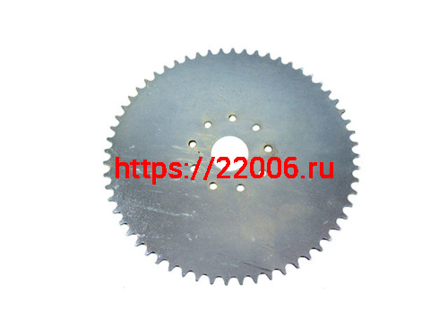 Звезда заднняя на веломотор 60 зубьев Звезда заднняя на веломотор 60 зубьев